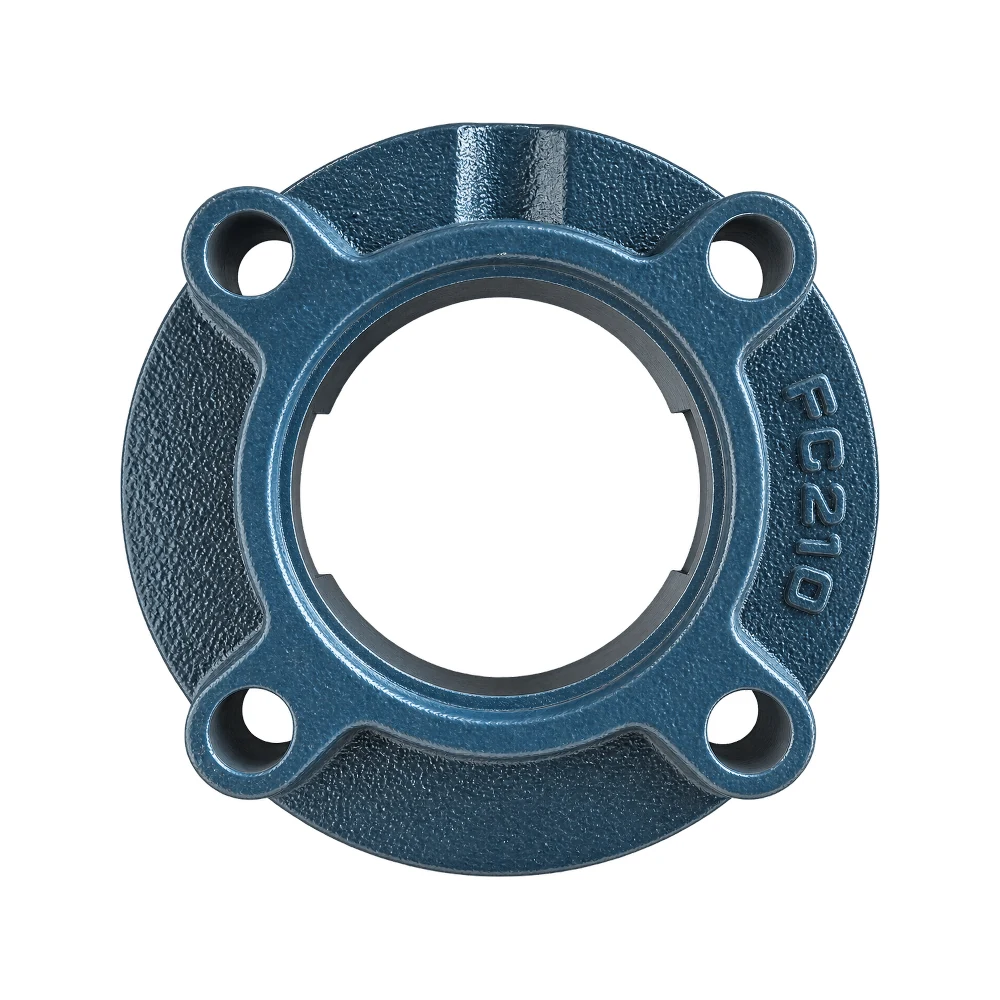 FC piloted round flanged housing